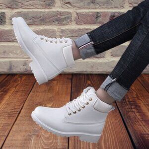 Womens Boots 9 (EUR 40) White